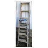 2 Wooden Ladders