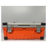 Toolbox with Bungee Cords and Wires