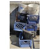 Plastic Crates and Plastic Buckets