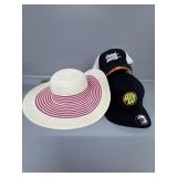 Menï¿½s Caps and a Ladies Miracle Grow Sun Hat