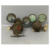 Union Carbide Pressure Regulator, Nitrogen Tank