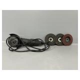 4-1/2" Angle Grinder Paddle Switch extra wheels