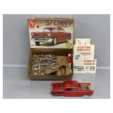 57 Chevy Model 1:25 & 37 Chevy Pu bank