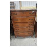 Oak 5 Drawer Dresser