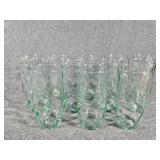 Green Glass Tumbler(12)
