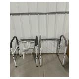 Carex Bathroom Safety Ralls(2) , Toilet Seat