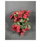 Rubbermaid tub with Artificial flowers