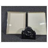 Acrylic Photo Frames(3), Desk Clock