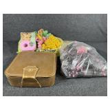 Hair rollers/ curlers with pins and hair tape