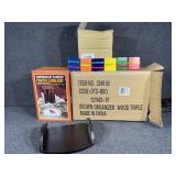 5-Jacobs ladder wooden toy. 4 Holiday necklaces