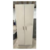 White Metal Cabinet