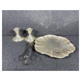 Gorham sterling sliver candle sticks -2