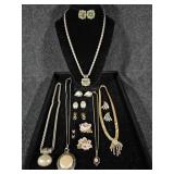 Assorted Necklaces and Earrings
