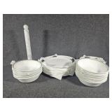 Corelle Dinner plates, dessert plates(16),