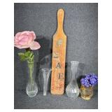 Wooden Fraternity paddle from U of M 12-6-1952