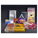 Dominoes, card games, Bingo with pop.o.matic