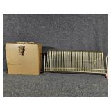 Wire Records Rack, Records Carrying Case