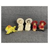Oriental Ceramic figurines