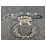 Fire king Glass Pie Dish ,Glassbake pie Dish