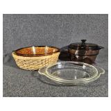 Pyrex Double boiler Insert, Anchor Hocking
