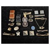 Tie Pins and Cuff Links