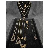 Assorted Gold Toned Necklaces