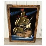 Black Velvet Ship Panting