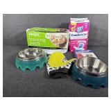 Dog diapers, dog training pads.flea & tick collar