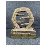 Resin tabletop foutain.