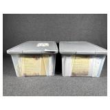 2 small tubs of Greeting Cards.