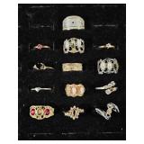 14KT GE Ring, Assorted Rings(12)