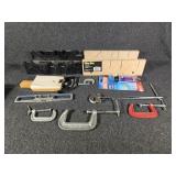 Miter Box, C-Clamps, Plastic Epoxy, Shop Notes