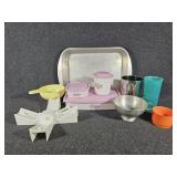 Metal Baking Pan, Stainless steel metal flower