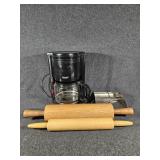 Conaisseur Coffee Maker Wooden Rolling Pin(2),