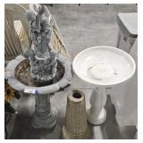 Bird Baths & Globe Piller