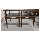 Wooden Side Tables x2