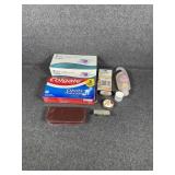 Lipstick holder, pill boxes, Tye-dye face masks