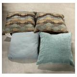 Throw pillows