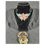 Shell Inlay Necklaces(2)