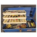 Metal Tool Box w/ Contents