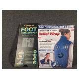 Foot Massager Mat, Thermapulse Relief Wrap