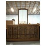 Wooden 9 Drawer Dresser