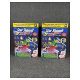 2- Star Shower motion laser lights