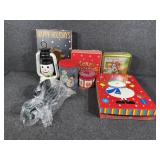 Solar String Rice lights. Snowman Lantern