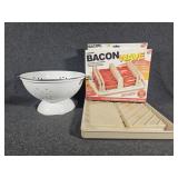 Kitchen Colander, Bacon Wave Holder , Anchor