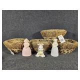 Nest Basket(4), Avon Moonwind Colognen(2)