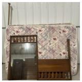 Full Size Mattress and boxspring and headboard