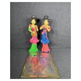 Chinese or East Asian figurines