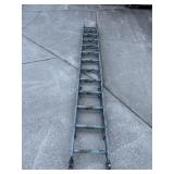 24 FT Camo Extension Metal Ladder