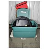 Several Empty Plastic Tubs & Totes